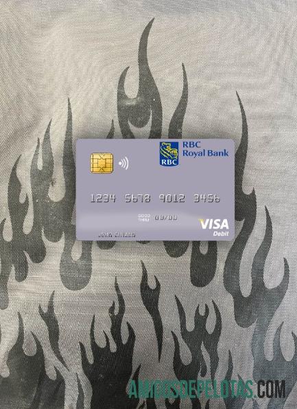 Trinidad e Tobago RBC Royal Bank Visa Cartão de Débito Photolook Front modelo